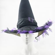 Witches Hat Black and Purple