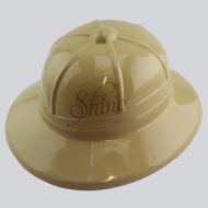 Plastic Pith Helmet Beige