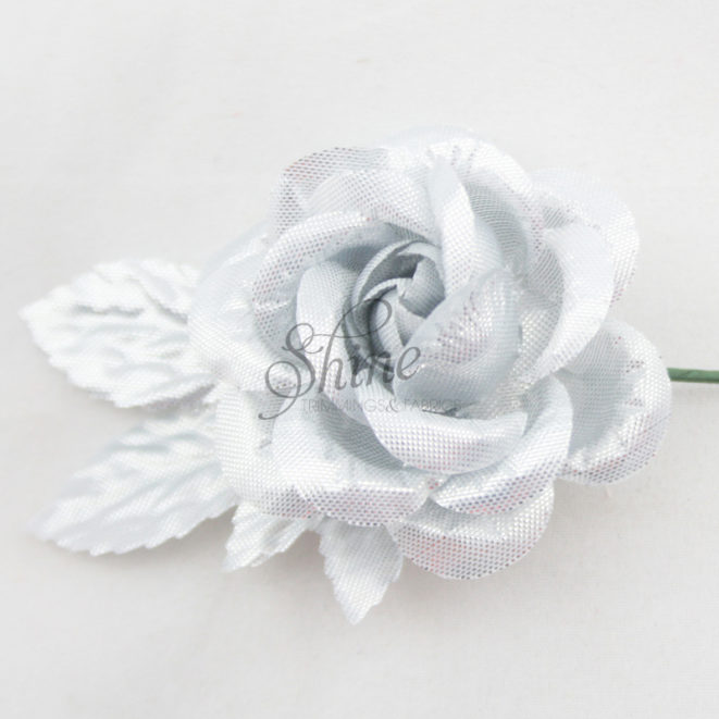 Metallic Rose Silver – Shine Trimmings & Fabrics
