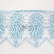 Metallic Lace Trimming 26117 - Pale Blue