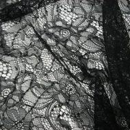 Sequined Lace Black