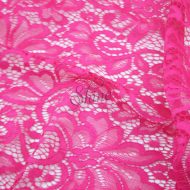 One Way Stretch Lace Hot Pink