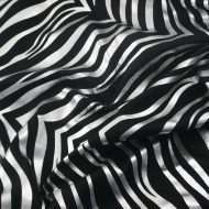 Zebra Foil Silver