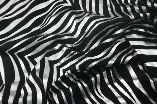 Zebra Foil Silver