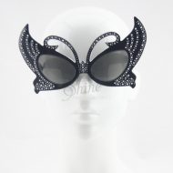 Black and Silver Butterfly Glasses