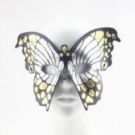 Butterfly Mask - Silver/Gold