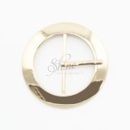 Buckle Round 70cm Gold