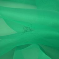 Glass Organza Emerald Green