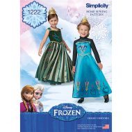 Simplicity Frozen Coronation Day Costume - 1222