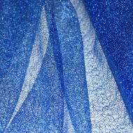 Glitter Web Fabric Royal