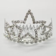 Shining Star Diamante Tiara