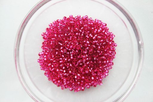20 Hot Pink Seedbead