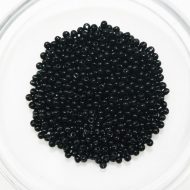 40 Black Seedbead