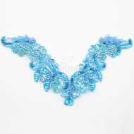 Sequin and Beaded Chest Motif