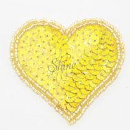 Heart Sequin Motif