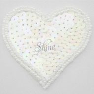 Heart Sequin Motif