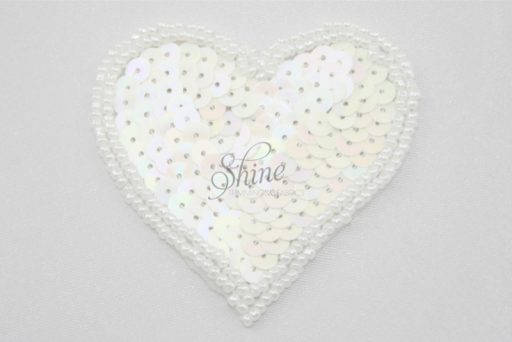 Heart Sequin Motif