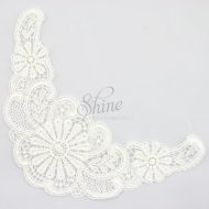 Blossom Guipure Lace Motif Ivory