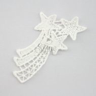 Shooting Star Guipure Lace Motif Ivory