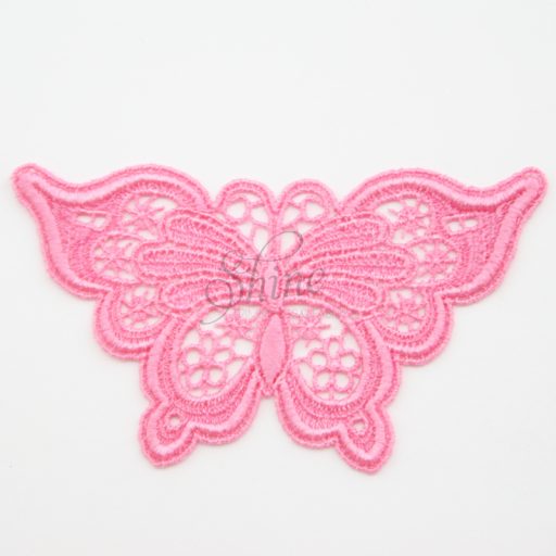 Butterfly Sacket Pink Lace Motif