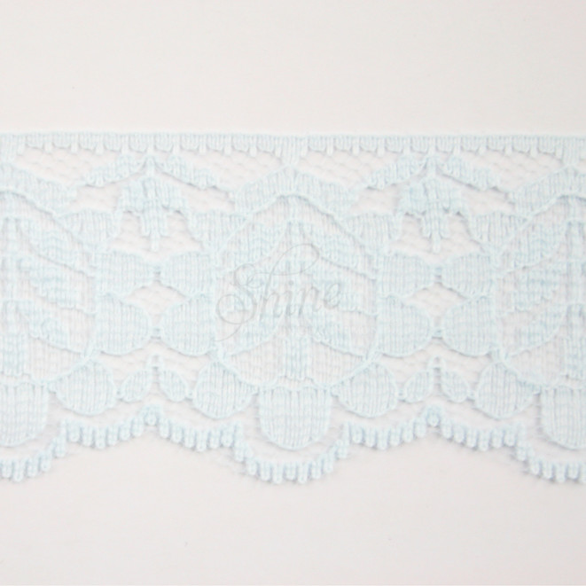 Nylon Lace Trimming 291 Pale Blue Shine Trimmings & Fabrics