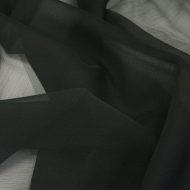 Mia Textured Chiffon Black