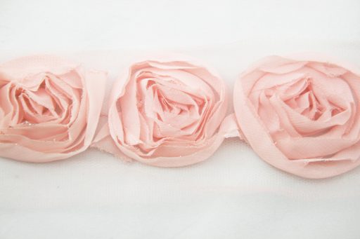 Large Chiffon Rosette