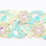 Floral Embroidered Trim