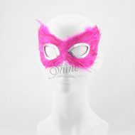 Small Feather Mask Pink