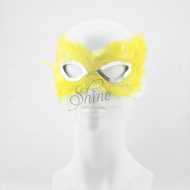 Small Feather Mask Yellow