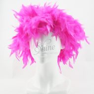 Feather Wig Pink