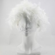 Feather Wig White