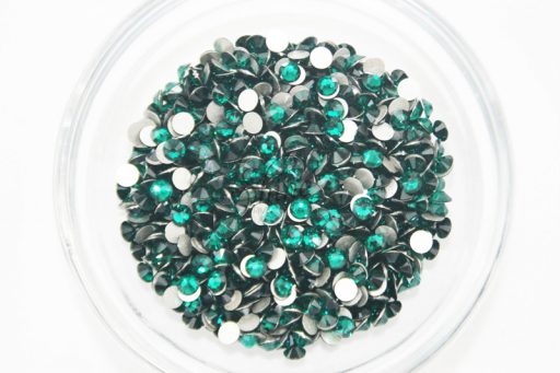 Swarovski Xilion Rose Enhanced Crystal Emerald Green 205