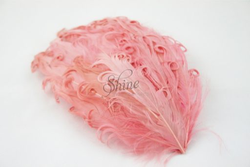 Curly Hackle Pad Dusty Pink