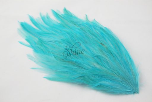 Large Hackle Pad Turquoise