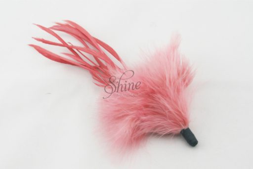 Marabou Spike Dusty Pink