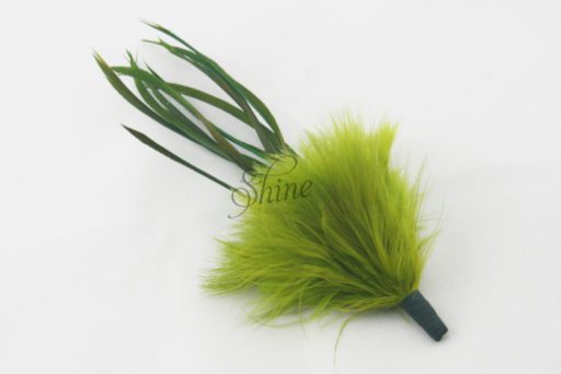 Marabou Spike Olive Green