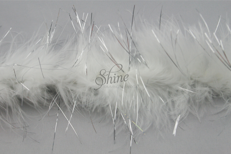 Snowflake Sequin Shape Silver Sparkle