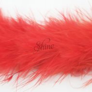 Marabou Trimming Red