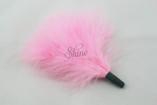 Marabou Tuft Pale Pink