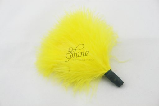 Marabou Tuft Yellow