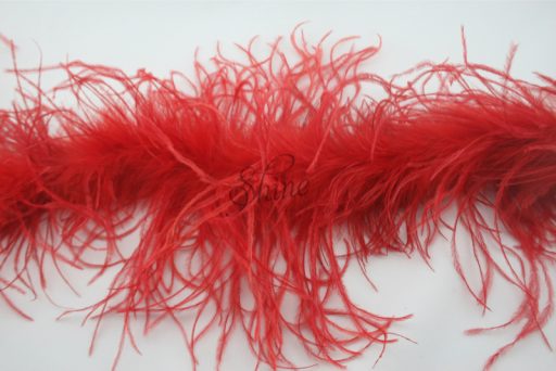 Ostrich Boa (2 Ply) Red