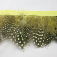 Feather Trimmings Yellow
