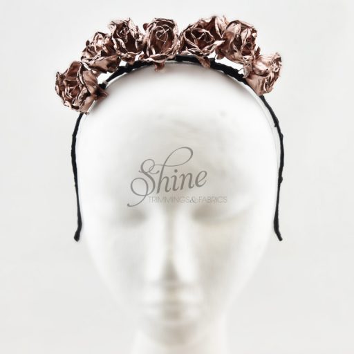 Handcrafted Enchanted Rose Gold Crown - Image 2