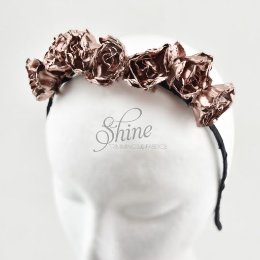Handcrafted Enchanted Rose Gold Crown - Image 3