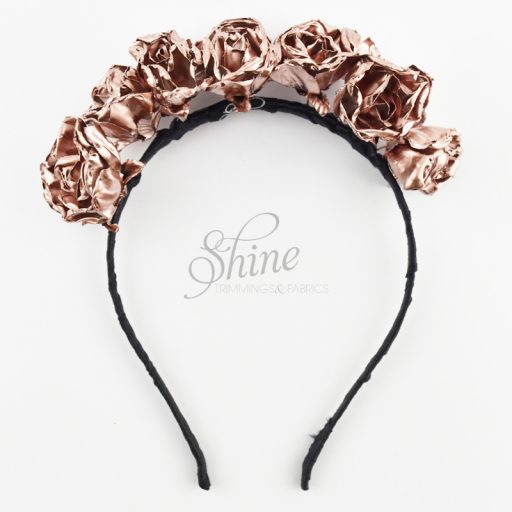 Handcrafted Enchanted Rose Gold Crown