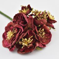 Carabella Posy Burgundy