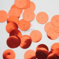 Flat 20mm Sequin (hole centre) Orange