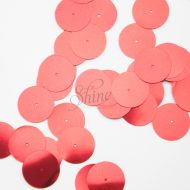 Flat 20mm Sequin (hole centre) Red