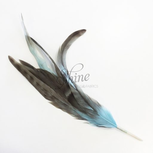 Extra Large Two Tone Cocktail Spike 30-35cm Pale Blue